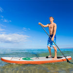 Paddle Board, 10'6", Non-slip,w/ Pump, Bag | White