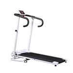 1-10km/h Folding Treadmill Home Running Fitness Machine | White