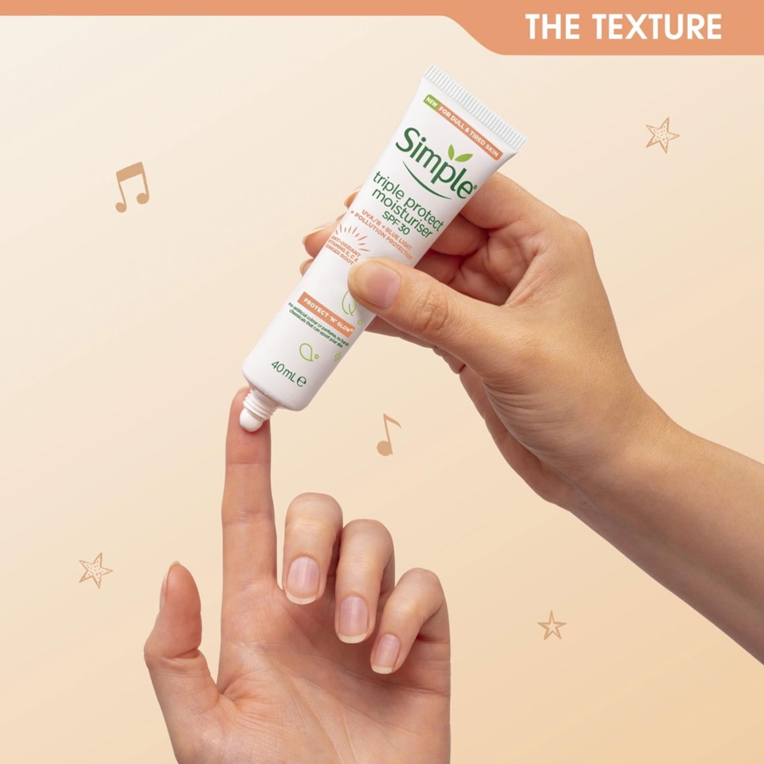 Triple Protect Face Moisturiser Spf30, 40ml, 6pk | Set-of-6