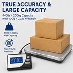 Postal Scales 100kg Digital Shipping Parcel Scales Heavy Duty Electric Postage Scales Weighing Machine
