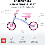 Little Tikes Kids Balance Bike | Pink