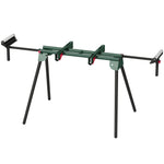 HOMCOM Universal Mitre Saw Stand With Adjustable Rollers And Support Arms