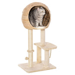 100cm Cat Tree Tower Kitten Climbing Tower W/ Scratching Post Condo