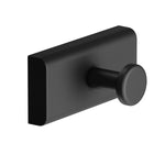 Towel Hook Robe Hook Screw-in Or Self-adhesive Matt Black Next Collection