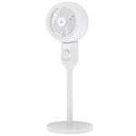 9 Inch Air Circulator Fan 70° Oscillation Carry Handle | One Size | White