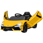 Lamborghini Revuelto Licensed Ride On Car W/ Suspension | Yellow