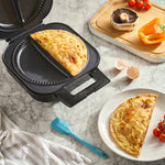 Multi-meal Maker With Crimping Edge & Spatula