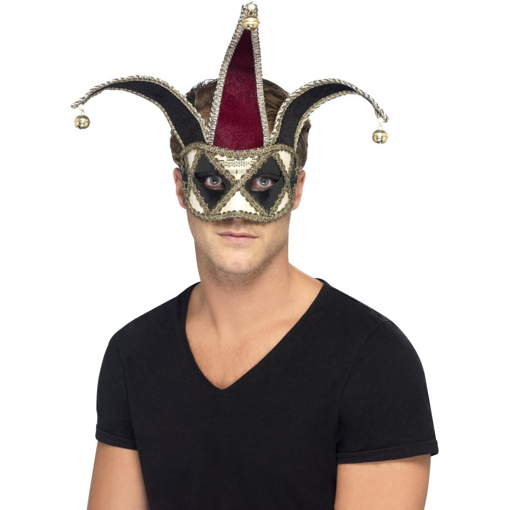 Gothic Venetian Harlequin Eyemask