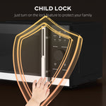 23l Digital Microwave Oven With Auto Cook, 10 Levels