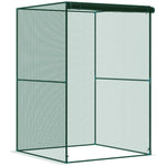 Green Fruit Cage With Zipped Door 1.2 X 1.2 X 1.8m