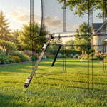 SPORTNOW 4pcs Trampoline Anchor Kit, 32 Cm Galvanised Trampoline Stakes