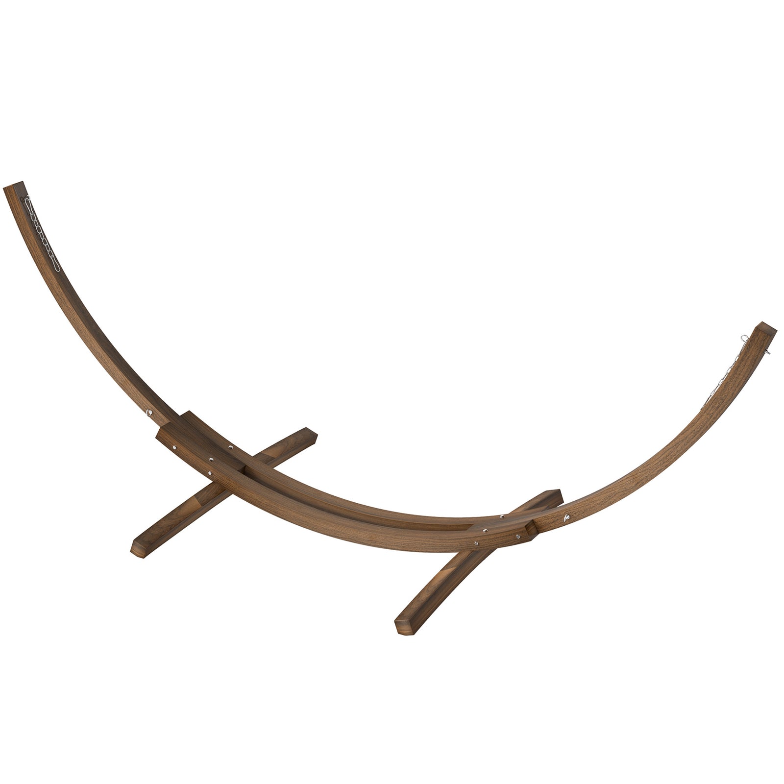 3(m) Wooden Hammock Stand For Garden, Patio | Brown