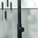 40" Foldable Mini Trampoline W/ Adjustable Handle,for Cardio