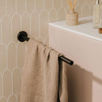 Towel Rail Brushed Black Pvd Architect Sp (6cm)