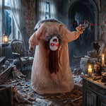 HOMCOM Animated Halloween Ghost For Indoor, Covered Outdoor