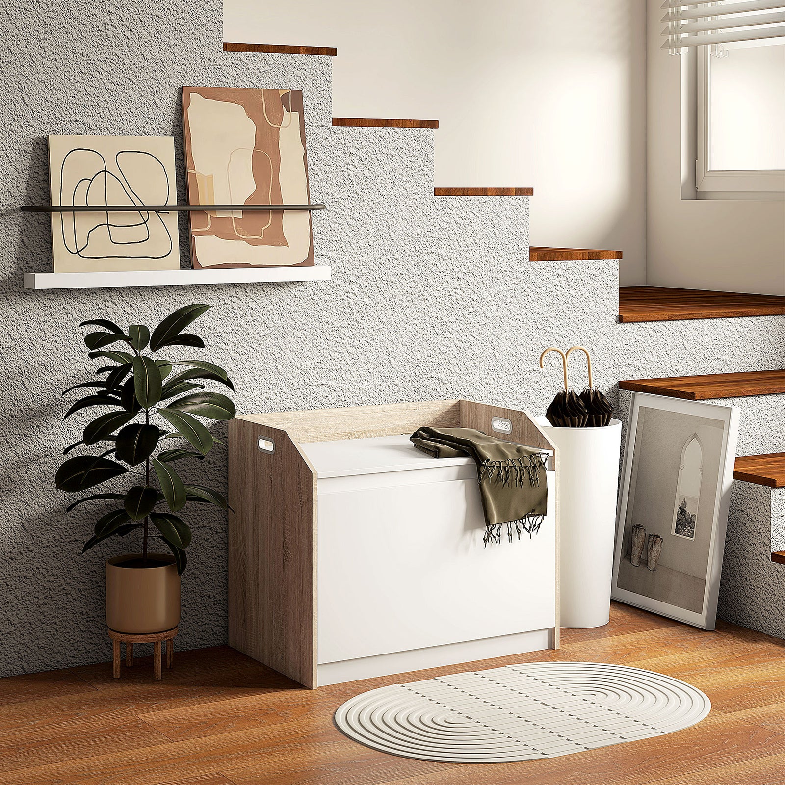 Storage Bench, Lift Top, Accent Seat