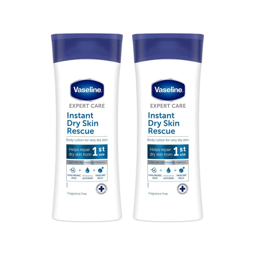 Expert Care Body Lotion Instant Dry Skin Rescue Hydrating 400ml | Set of 2