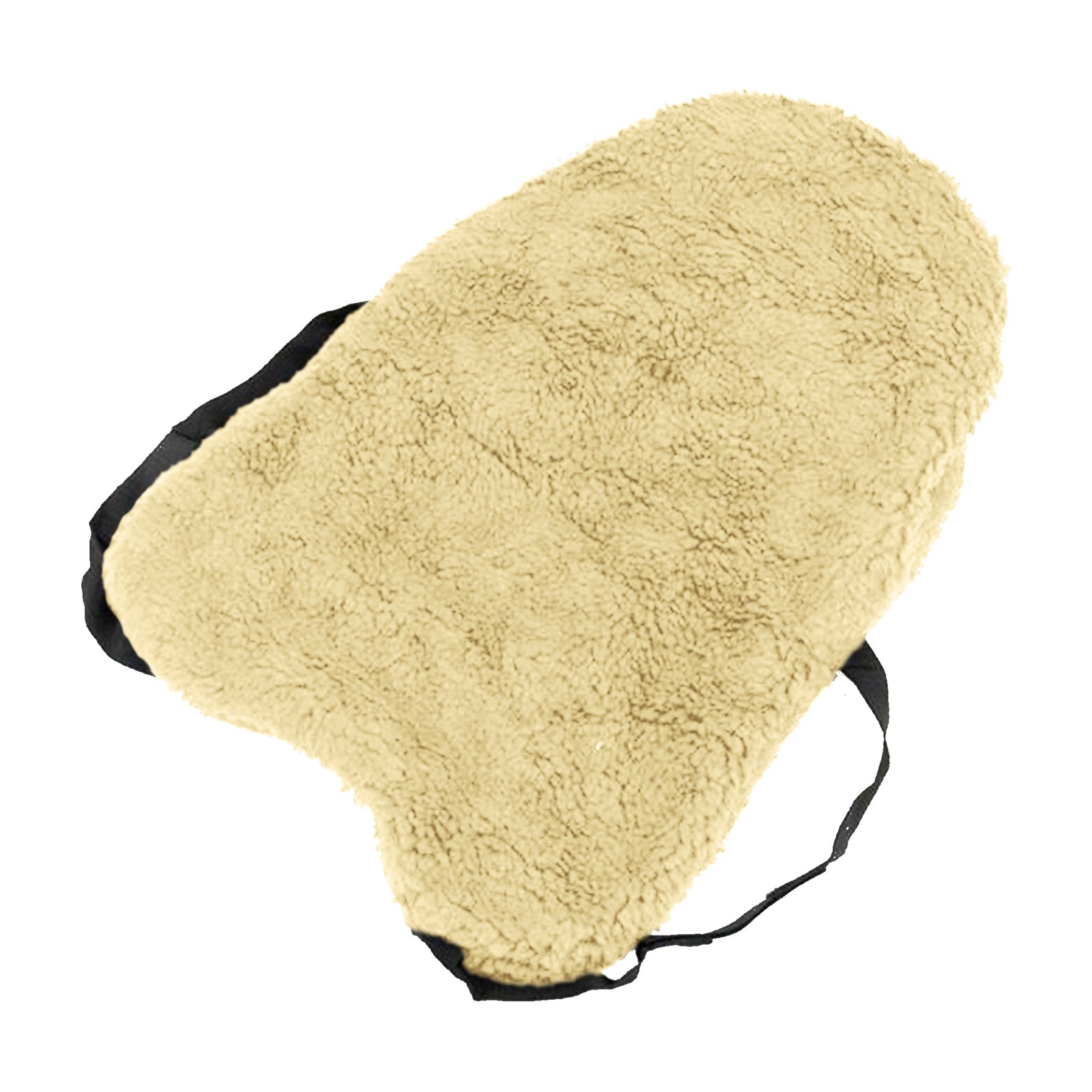 Hy Faux Fur Fabric Seat Saver | One Size | Beige