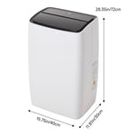 Breeins 12000 Btu Portable Air Conditioner With App & Remote Control, 5-in-1 Cooling Dehumidifier Fan Sleep Auto Modes