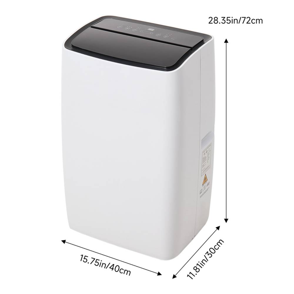 Breeins 12000 Btu Portable Air Conditioner With App & Remote Control, 5-in-1 Cooling Dehumidifier Fan Sleep Auto Modes