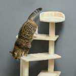 Cat Tree Scratcher, Climbing Post, Kitten Pets Scratching Furniture Tower