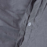 Linen V Shaped Pillowcase | V Shape | Dark Grey