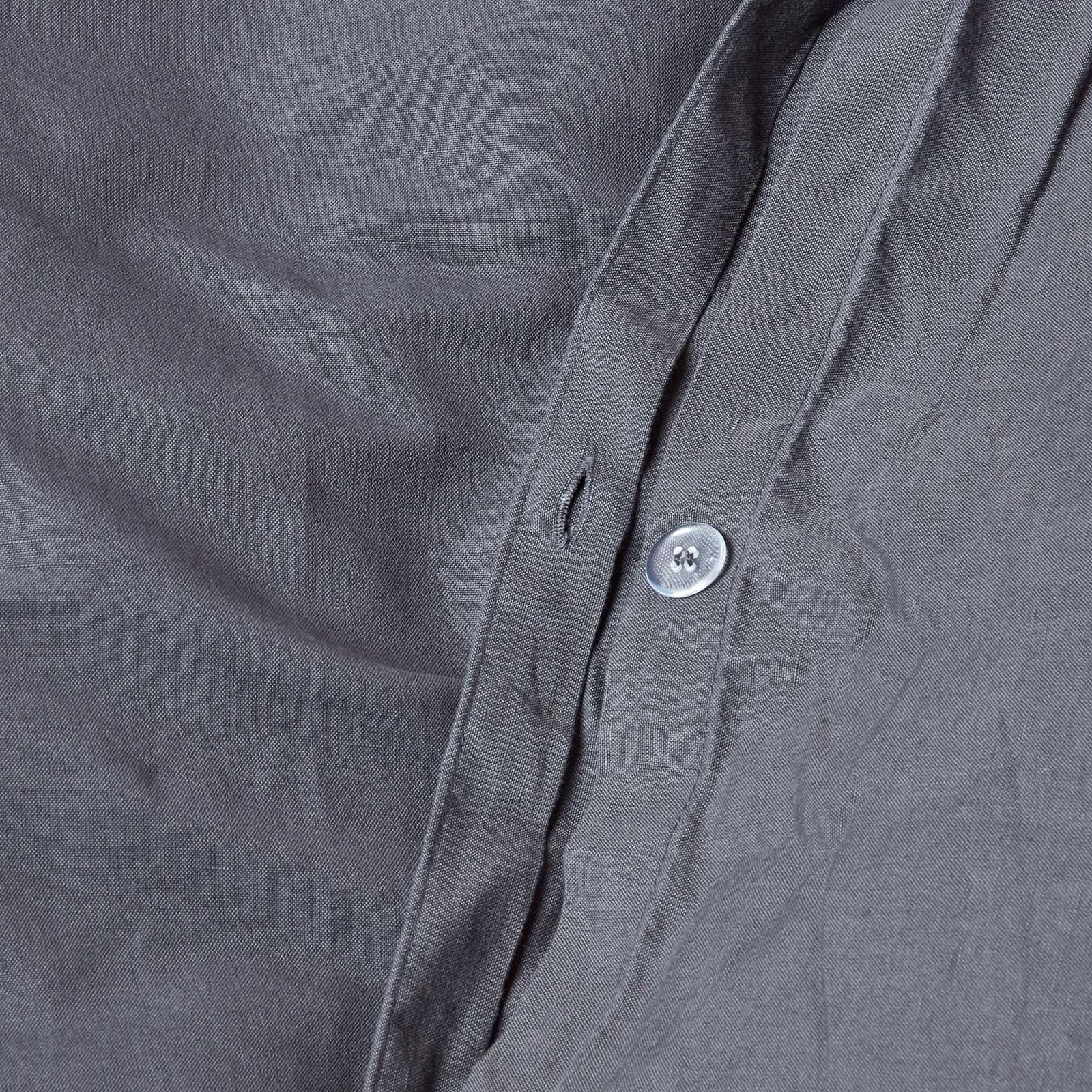 Linen V Shaped Pillowcase | V Shape | Dark Grey