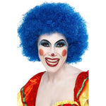 Crazy Clown Wig | Neon Blue