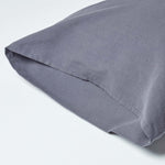 Linen Housewife Pillowcase | 48 x 74cm | Dark Grey