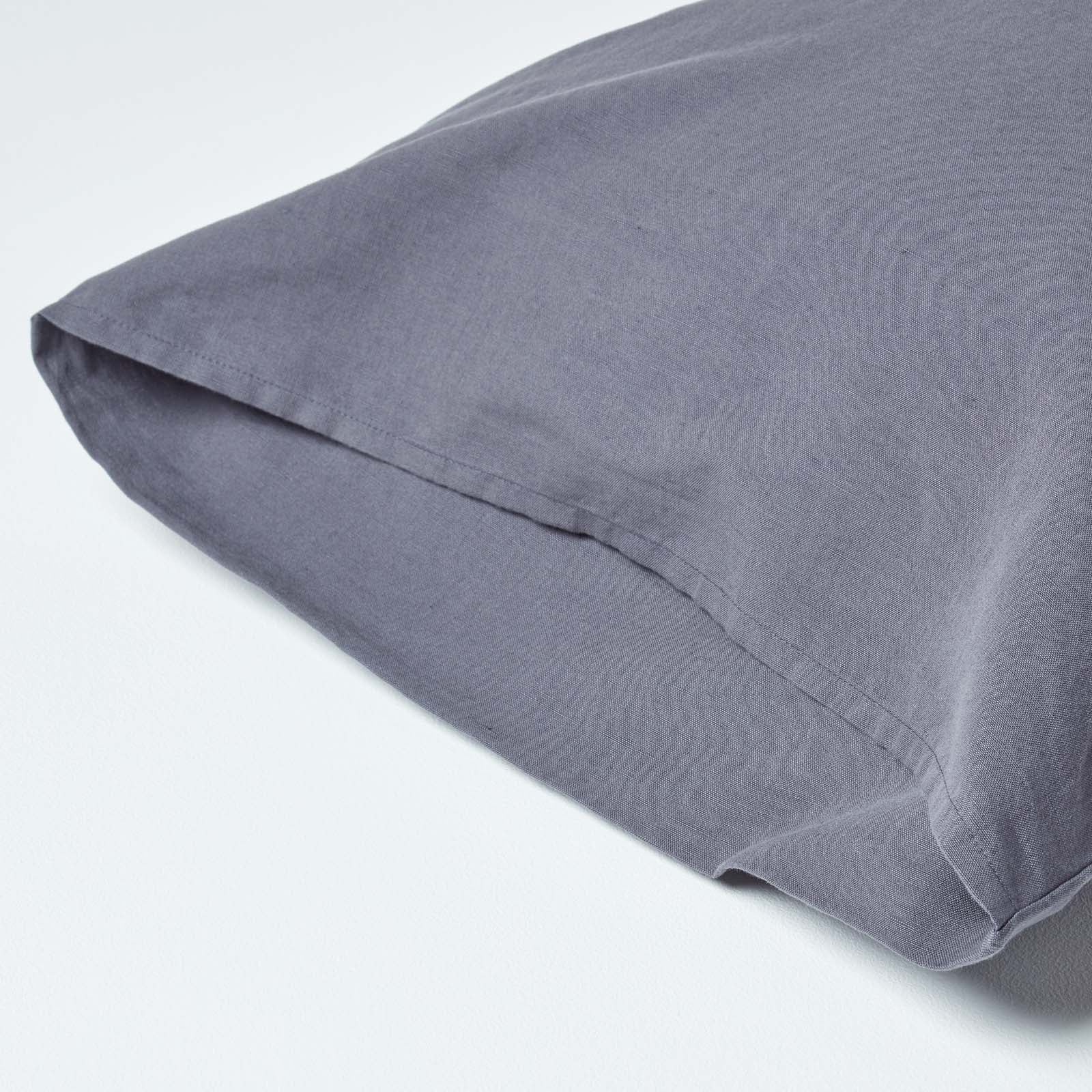 Linen Housewife Pillowcase | Body | Dark Grey