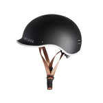 Retro-style E-bike Helmet | Medium | Black