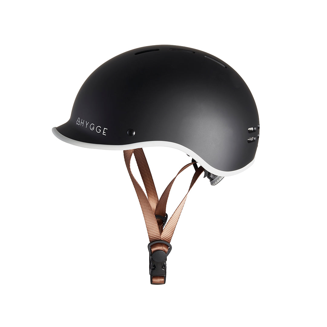 Retro-style E-bike Helmet | Large | Black