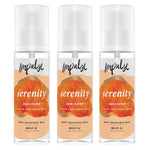 Body Fragrance Mist Serenity With Ginger & Earthy Musk Scent 150ml, 3 Pack