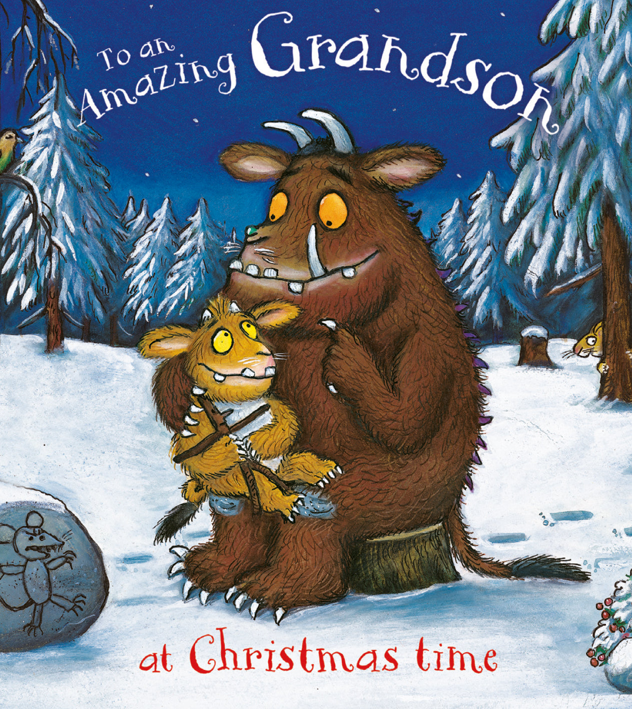 Grandson' Christmas Card Official Product