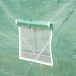 Walk-in  Polytunnel Greenhouse 6x3m