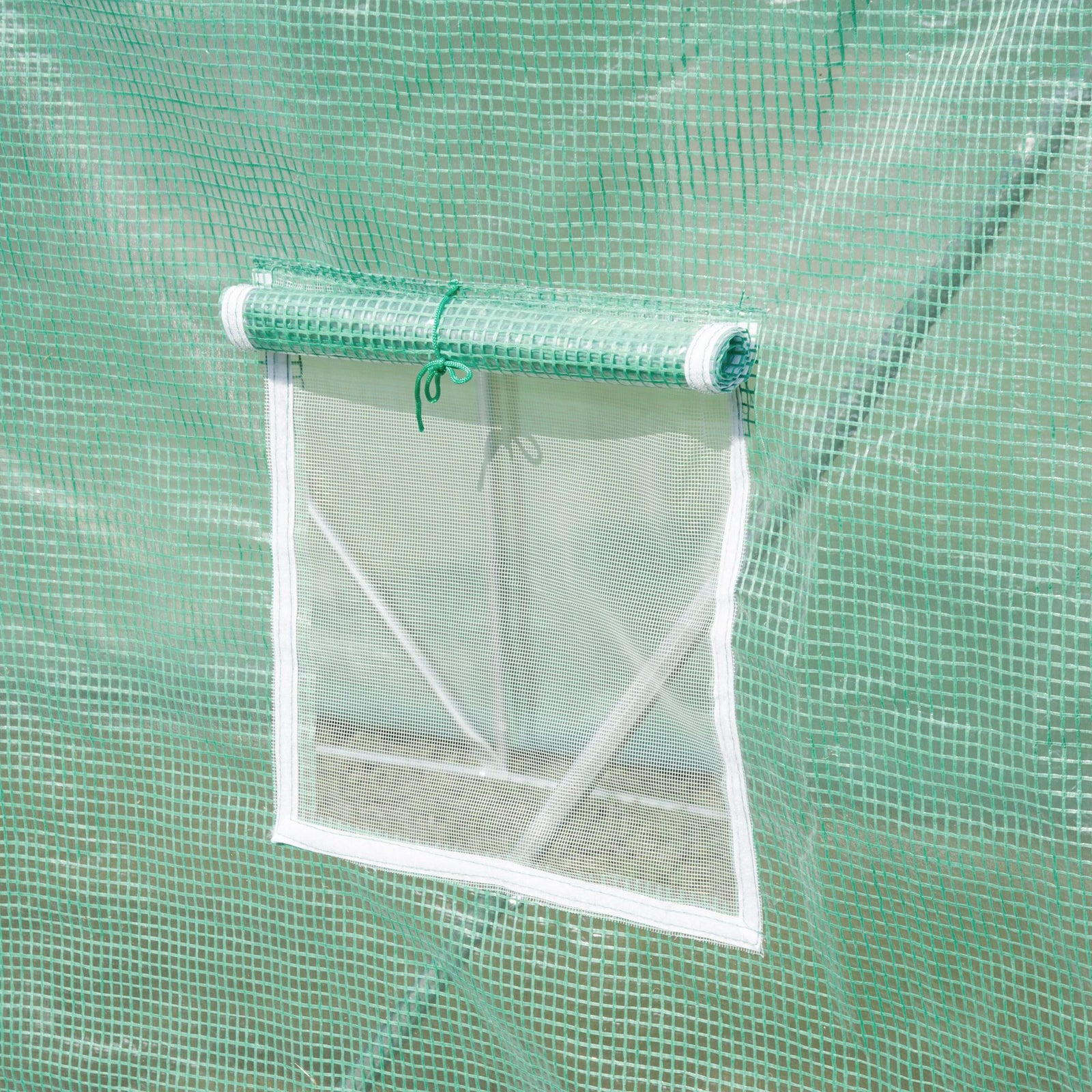 Walk-in  Polytunnel Greenhouse 6x3m