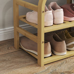 Shoe Rack Bench With Seat For Hallway, Entryway