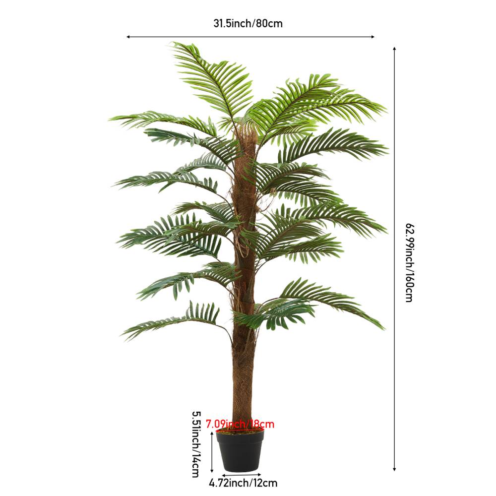 Artificial Palm Tree Potted Plant Home Decoration | 150cm