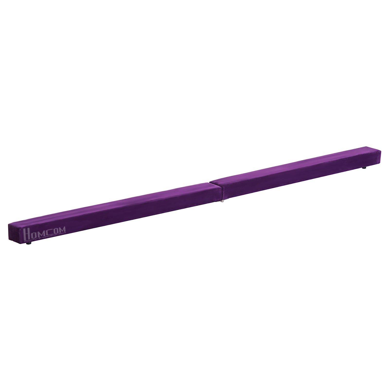 Balance Beam Trainer 2.1m Kids Teens Suede | Purple