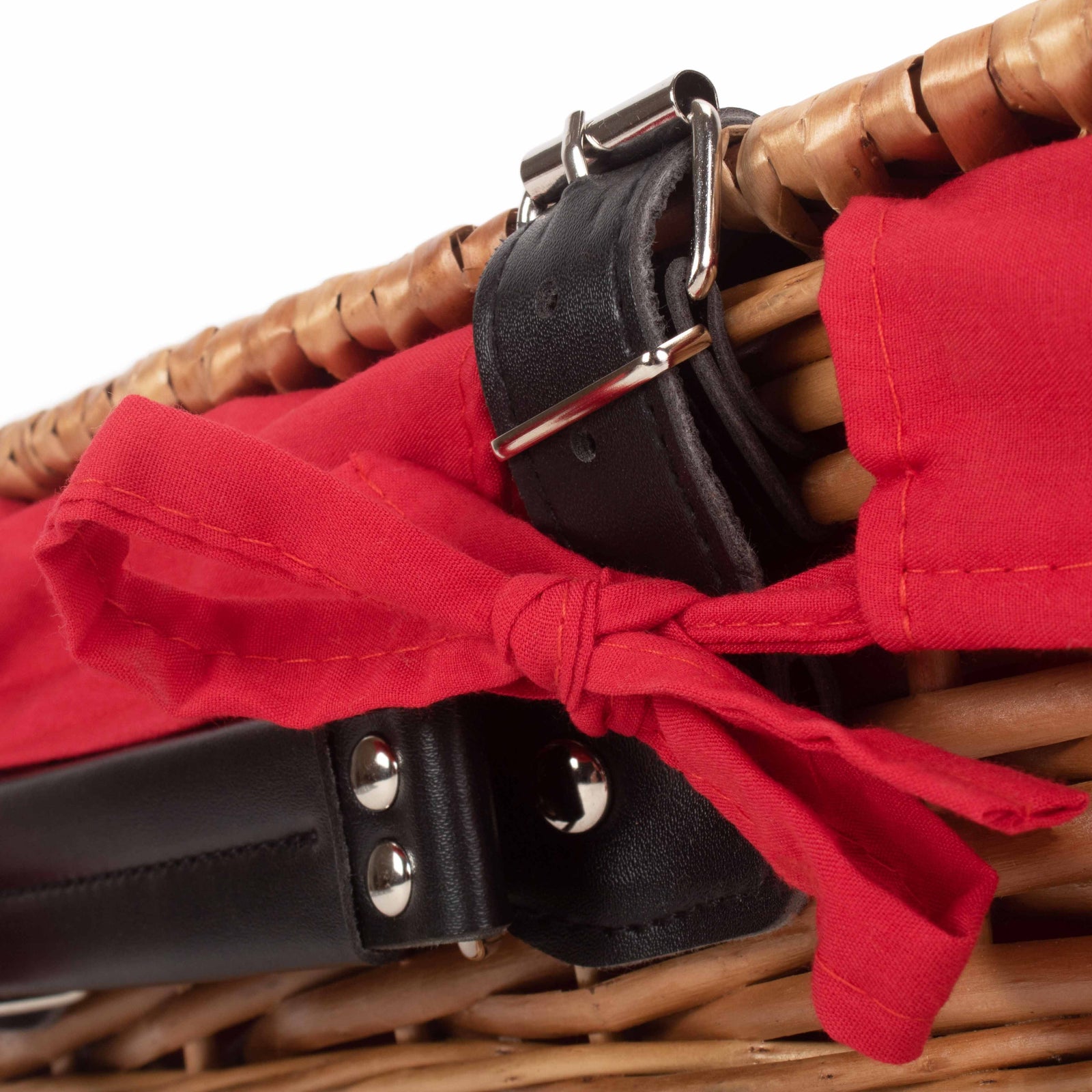 Wicker Small Packaging Hamper | Red