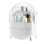 Dustproof Makeup Organiser With Drawers And Handle