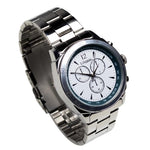 Talking Atomic Watch, Silver, Fixed Bracelet