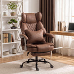 Big And Tall Office Chair With Lumbar Support | Dark Brown