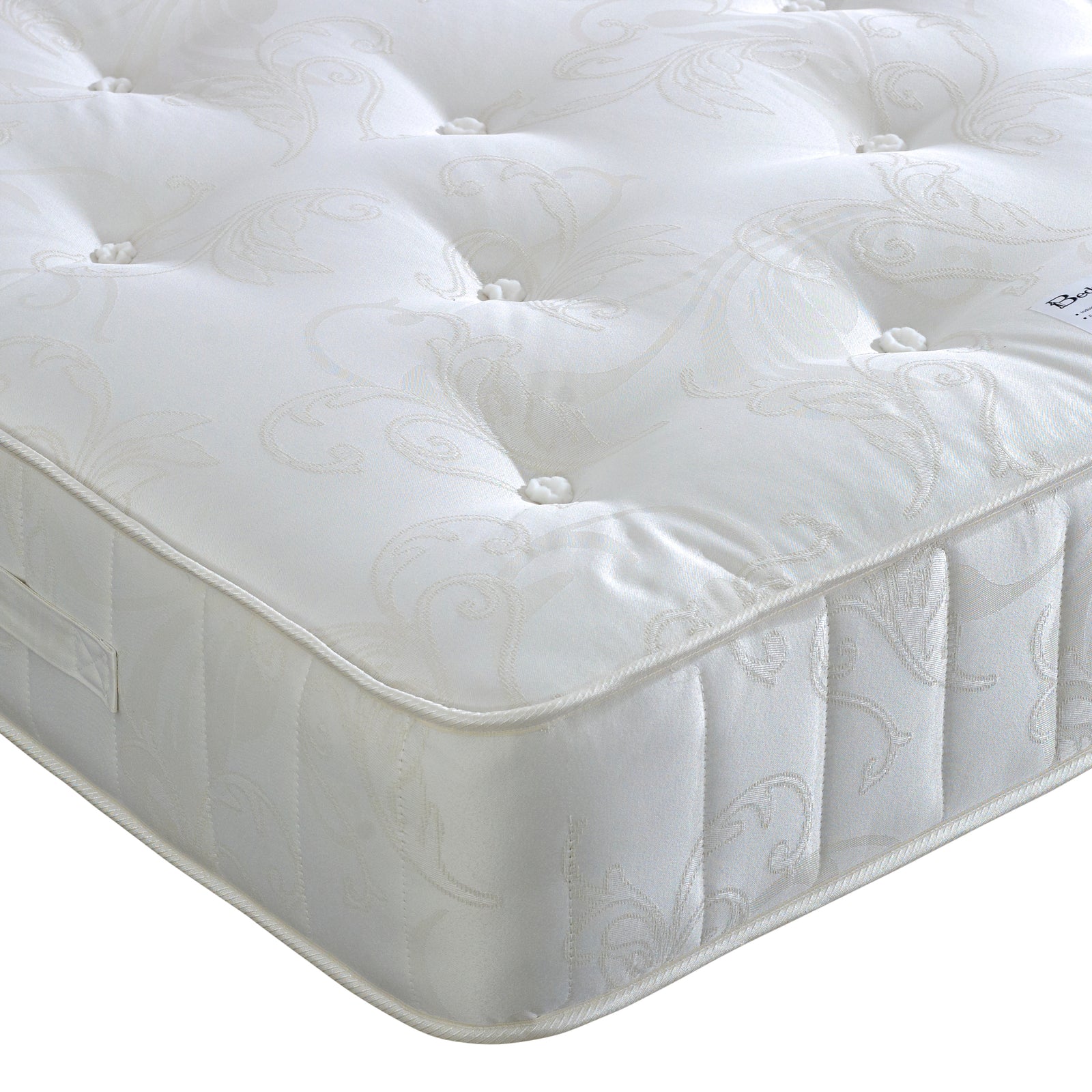 Berrington 1200 Pocket Sprung Natural Mattress | Double | White