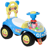 Aiyaplay Ride On Toy, Foot To Floor Design With Music, Light, Horn | Blue