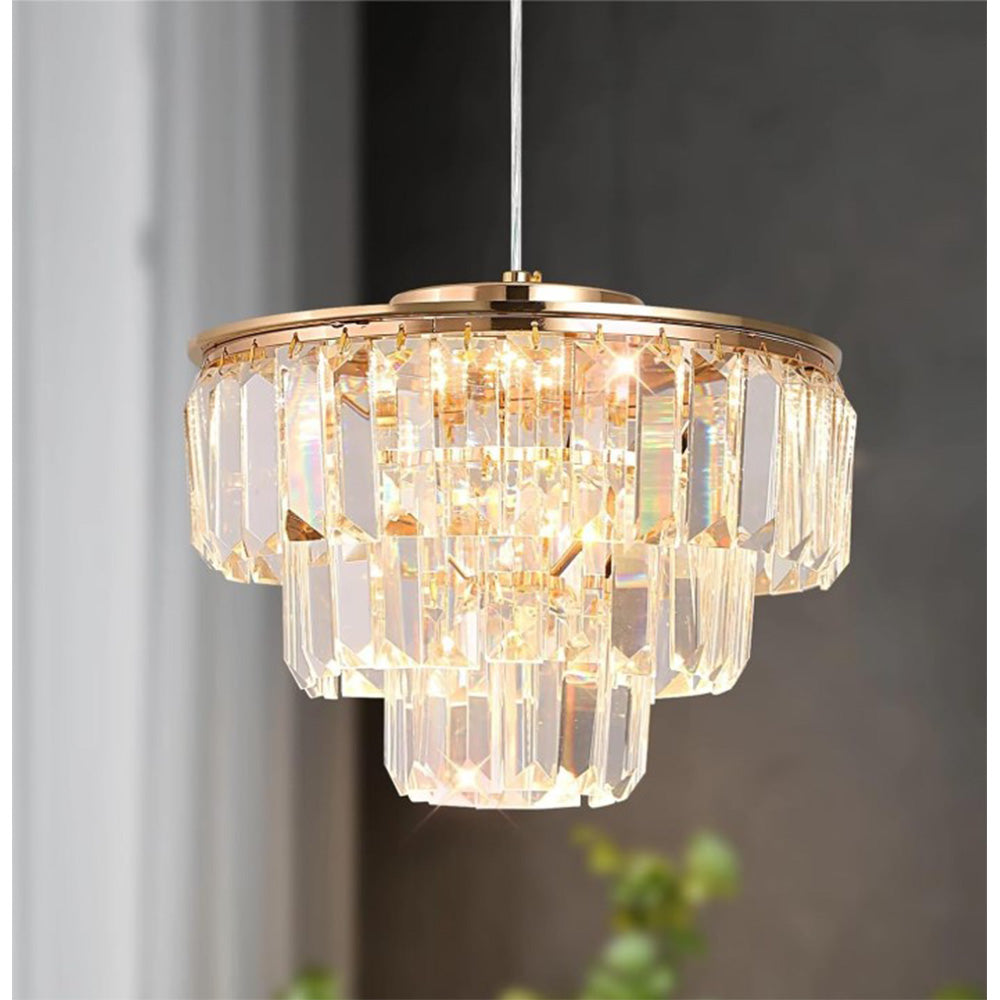 Bath Plus TB+ Modern Crystal Led Pendant Light