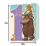 The Gruffalo Age 1 Birthday Card Official Product
