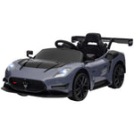 Maserati Gt2 Licensed 12v Electric Ride On Car W/ Remote | Grey