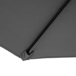 3m Garden Parasol W/ Crank & Base