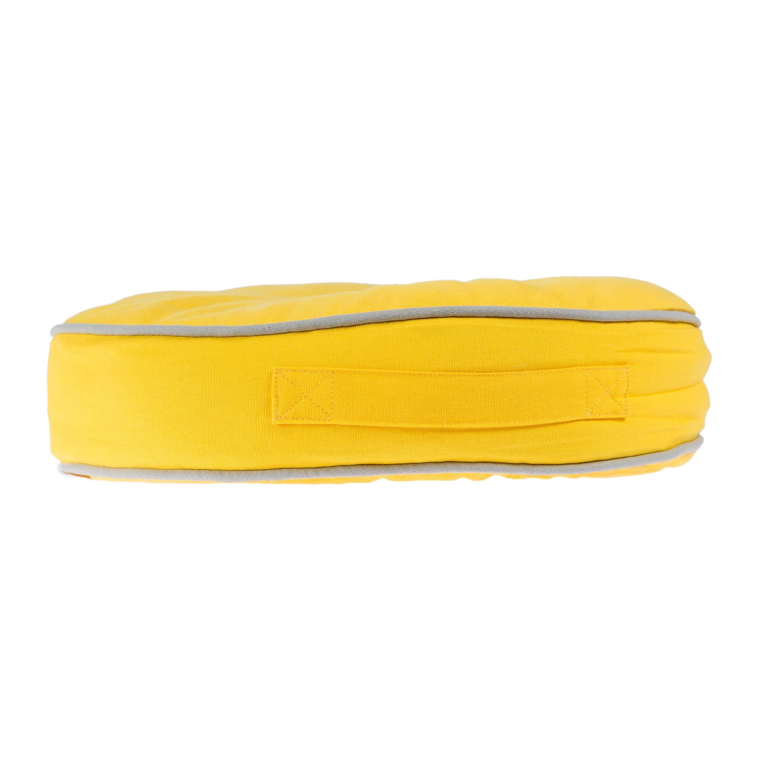 Round Plain Floor Cushion | 43cm x 43cm | Yellow